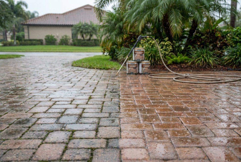 Why Paver Sealing Matters Before Rainy Season in Florida